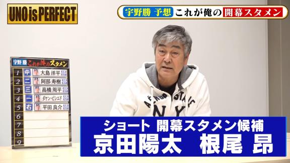 宇野勝さんが考える『俺の中日ドラゴンズ2021開幕スタメン』　ショートの選手は京田陽太選手ではなく…？【動画】