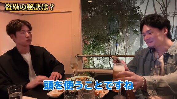 Q.盗塁の秘訣は? → 中日・上林誠知が回答