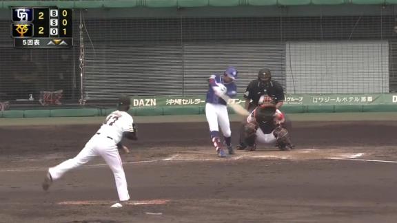 中日・岡林勇希選手の2安打1打点の活躍に与田監督「アウトになっても非常に惜しいアウトが多い。レベルアップはよりしたのかな」【打席結果】