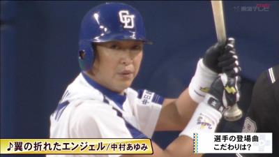 立浪和義さんが登場曲に『翼の折れたエンジェル』を選んだ理由「一番苦しい時代に…」