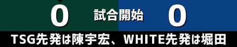 11月27日(月)　アジアウインターリーグ「台鋼ホークスvs.NPB WHITE」【試合結果、打席結果】　NPBホワイト、3-6で敗戦…　一時はリードするも、終盤に勝ち越しを許し敗れる…