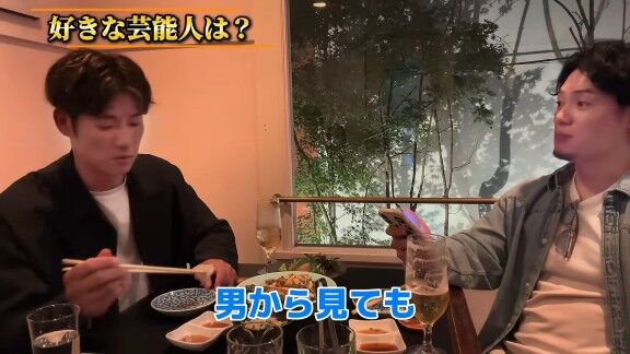 Q.好きな芸能人は？ → 中日・上林誠知が名前を挙げたのが…