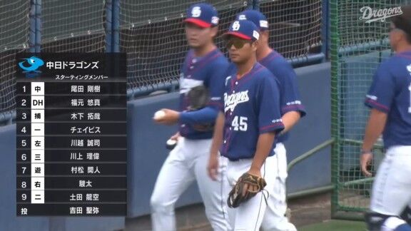 中日ドラゴンズ2軍、ノーアウト満塁チャンスから逆転成功!!!