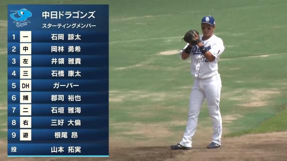 中日・石垣雅海「空いた後の試合で全然駄目だったら『何してるんだ』って自分でなってしまうので…」