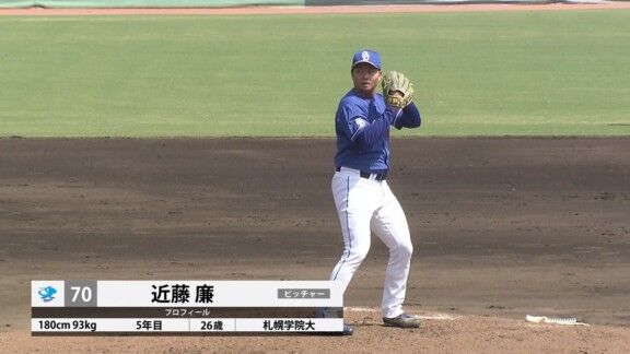 中日・近藤廉、6月21日以来の実戦復帰登板で1回パーフェクトピッチング!!!