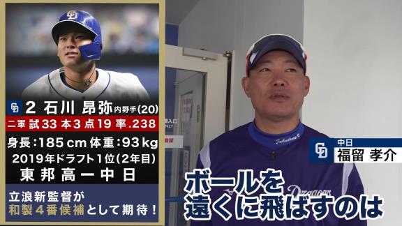 プロ野球100人分の1位番外編『中日選手が選ぶNEXTブレイク選手！』が公開！！！　福留孝介、柳裕也、高橋周平、ビシエド、大島洋平、大野雄大が選ぶNEXTブレイク選手は…？