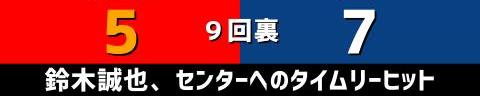 9月7日(火)　セ・リーグ公式戦「広島vs.中日」【試合結果、打席結果】　中日、7-8で敗戦…　ライデル・マルティネスがまさかの5失点で逆転サヨナラ負け…