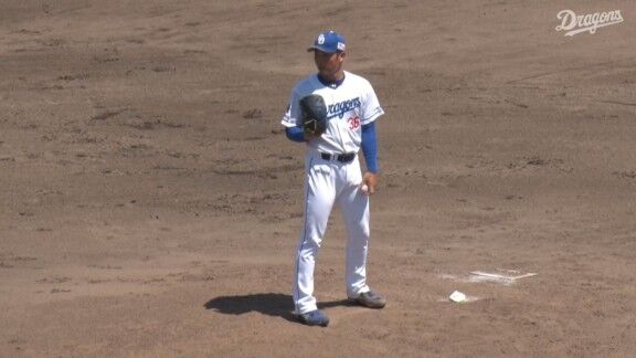 中日・福田幸之介、無失点ピッチング!!!