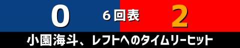 9月17日(日)　セ・リーグ公式戦「中日vs.広島」【試合結果、打席結果】　中日、0-3で敗戦…　4つのゲッツーが大きく響き完封負け、借金29に…