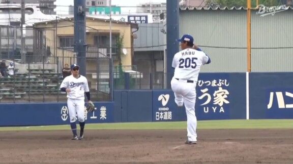 中日・土生翔太、今日の登板結果