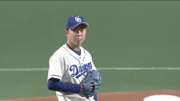 中日・松葉貴大、チームを救う快投劇！　6回途中1失点の好投で自身666日ぶりの勝利！「こみ上げてくるものはありました」【投球結果】