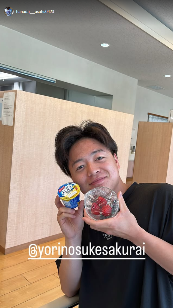 中日ドラフト6位・花田旭、ドラフト2位・櫻井頼之介の写真を投稿する