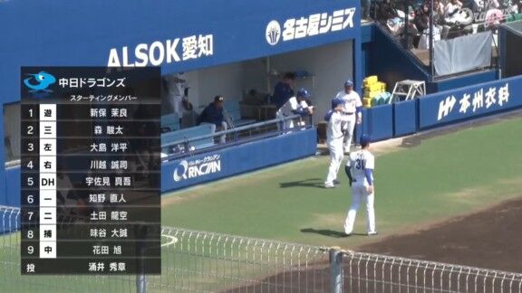 中日・涌井秀章はファームで調整先発へ　今日の中日ドラゴンズ2軍スタメン