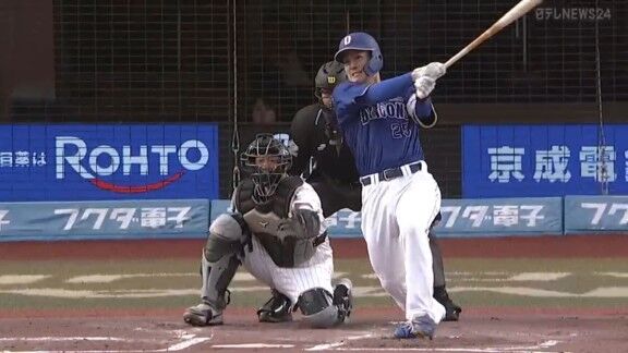 中日・石川昂弥、今日は1安打2出塁で出番を終える