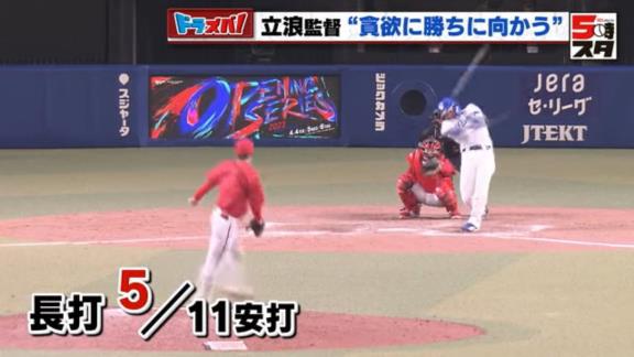 中日・立浪和義監督「田中幹也、村松開人という期待のルーキー2人がケガでちょっと長くかかりそうなので。次のことを考えざるを得ないので…」　“次”に期待する選手は…