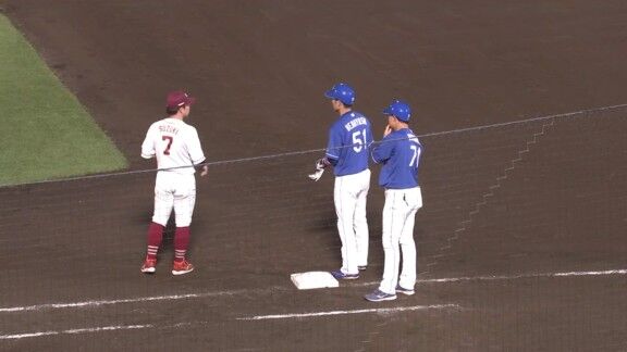 中日・上林誠知、2安打マルチヒット
