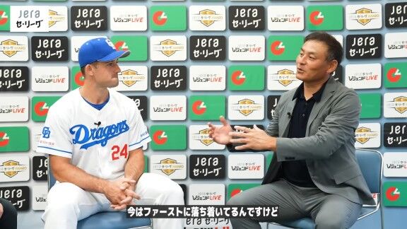 中日新助っ人・ボスラー、野球を始めてから複数ポジションを守ってきたことについて…