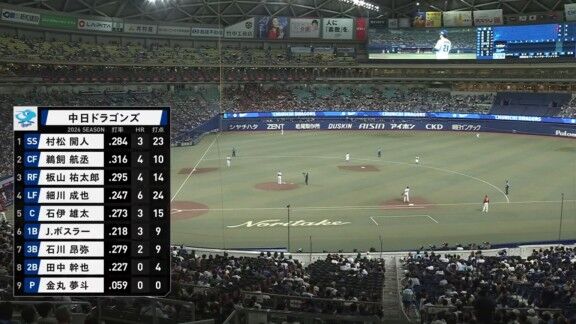 5月28日(木)　セ・パ交流戦「中日vs.楽天」　中日ドラゴンズ、スタメン発表！！！