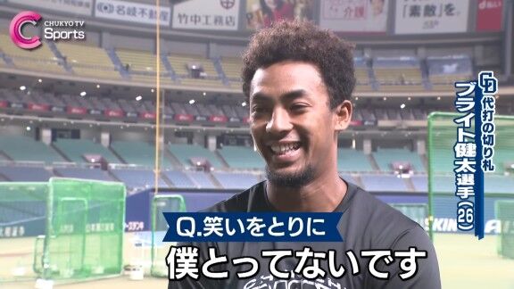 中日・ブライト健太、ヒーローインタビューについて問われると…