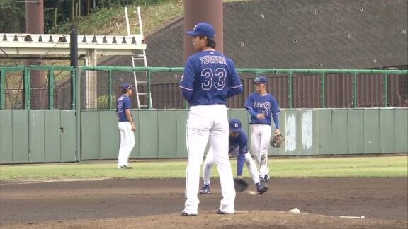 中日・杉浦稔大、快投を見せる!!!