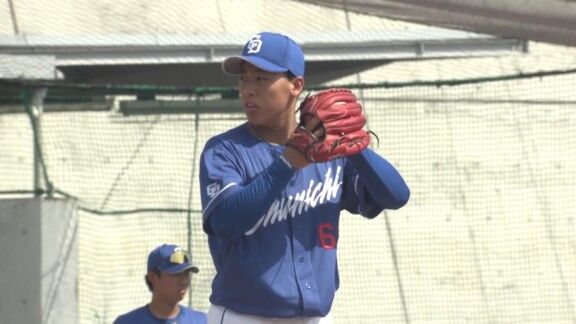 中日ドラフト5位・高橋幸佑、手応えを語る