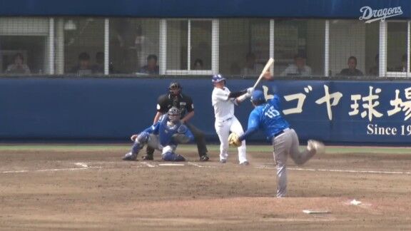 中日・中村奈一輝、3安打1打点の大活躍でファーム打率.333！！！