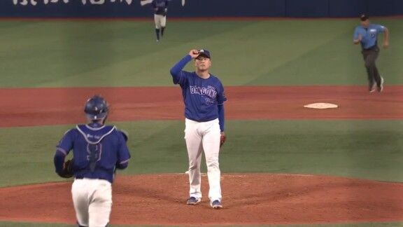 中日・松山晋也、圧巻投球で試合を締める！！！