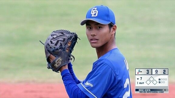 中日・井上剣也、アジアウインターリーグで登板する