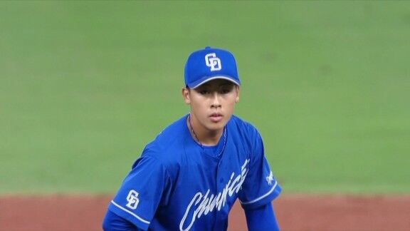 中日・高橋幸佑、台湾初登板の結果