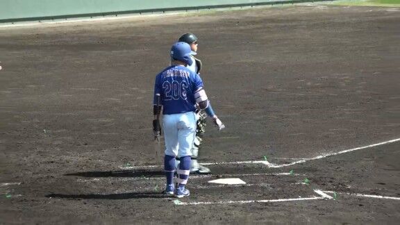 中日・山浅龍之介、2打点の活躍！！！