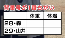 中日・山井大介投手「朝、体重測る所の記入表に…たぶん森！ お前、俺の所に書いとるやろ！」