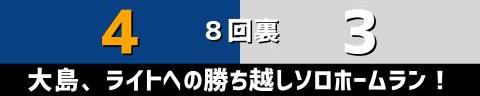 6月3日(木)　セ・パ交流戦「中日vs.ロッテ」【試合結果、打席結果】　中日、4-3で勝利！　一発攻勢でシーソーゲームを制す！