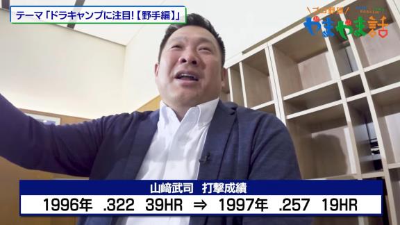 山﨑武司さん、中日ドラゴンズ開幕スタメンで“確実”な選手として2人の名前を挙げる