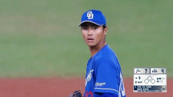 中日・井上剣也、途中降板となるも自己最速に並ぶ154km/hを計測する