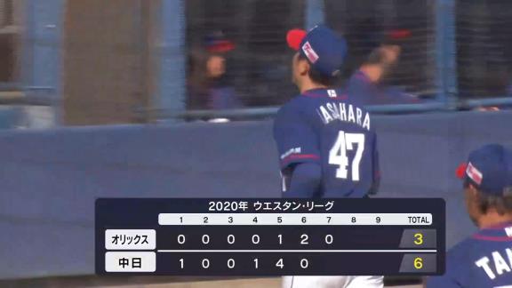 中日・笠原祥太郎、2ヶ月ぶり実戦登板！　“魔球”チェンジアップ冴え2奪三振！「思い切り腕を振って投げられたことが良かったです」【投球結果】