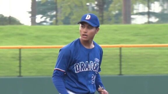 中日・井上剣也、完璧なピッチングで試合を締める！！！