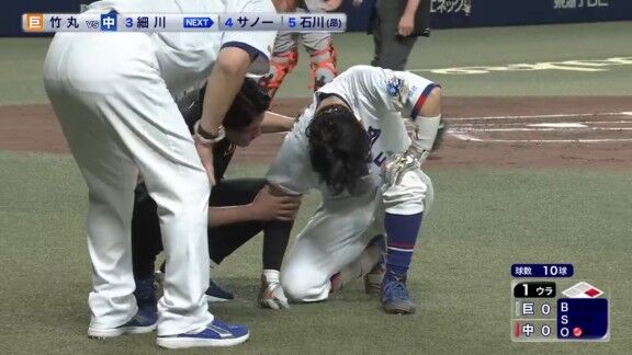 中日・井上一樹監督、右肩甲骨骨折で離脱となった村松開人へかけた言葉を明かす