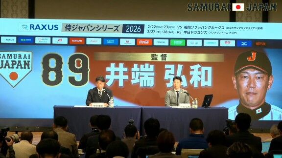 2026年WBC、侍ジャパン監督・コーチ一覧