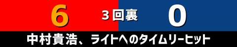 5月24日(水)　セ・リーグ公式戦「広島vs.中日」【試合結果、打席結果】　中日、2-6で敗戦…　初回5失点が大きく響き、連勝ならず…