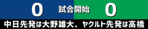 3月5日(土)　オープン戦「中日vs.ヤクルト」【全打席結果速報】　岡林勇希、鵜飼航丞、石川昂弥、大野雄大らが出場！！！