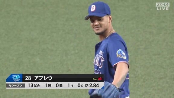 中日・齋藤綱記＆アブレウ、細かく繋いで1回無失点