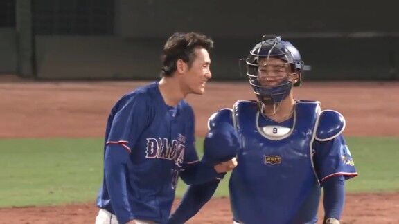 中日・草加勝、試合を締める！！！
