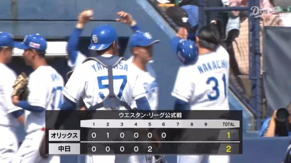 中日ドラフト1位・仲地礼亜、鋭い変化球を投げ込む【動画】