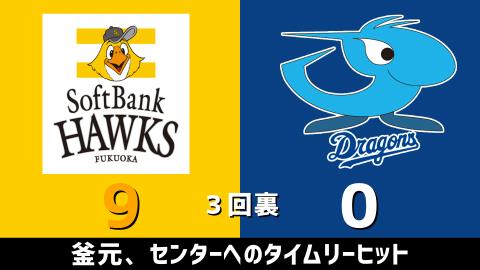 3月2日(火)　オープン戦「ソフトバンクvs.中日」【試合結果、打席結果】　中日、オープン戦初戦は2-14で敗戦…