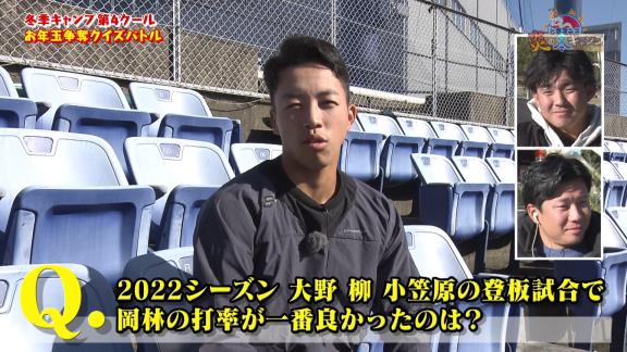 中日・大野雄大投手「全然打ってへんやないか、アイツ！！！岡林！（笑）」