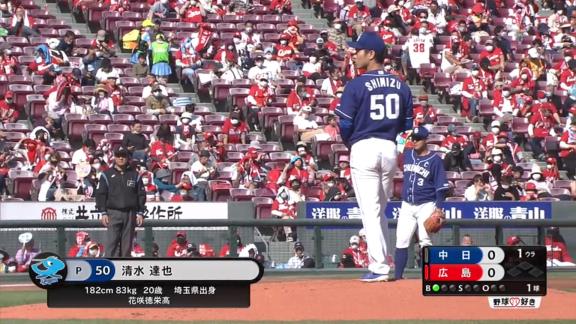 中日・清水達也投手「我慢しなくてはいけない所で、しっかり投げきることができないので、今後の課題としてできるようにしたいです」　2被弾で今季初黒星…【投球結果】