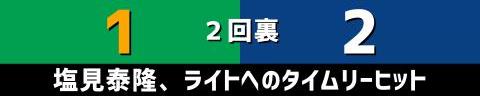 9月20日(水)　セ・リーグ公式戦「ヤクルトvs.中日」【試合結果、打席結果】　中日、5-6で敗戦…　3点リードで終盤を迎えるも逆転を許しサヨナラ負け…