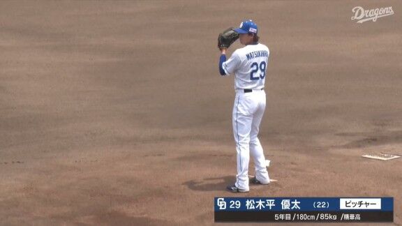 中日2軍、松木平優太が先発へ 中田翔、土田龍空もスタメン入り