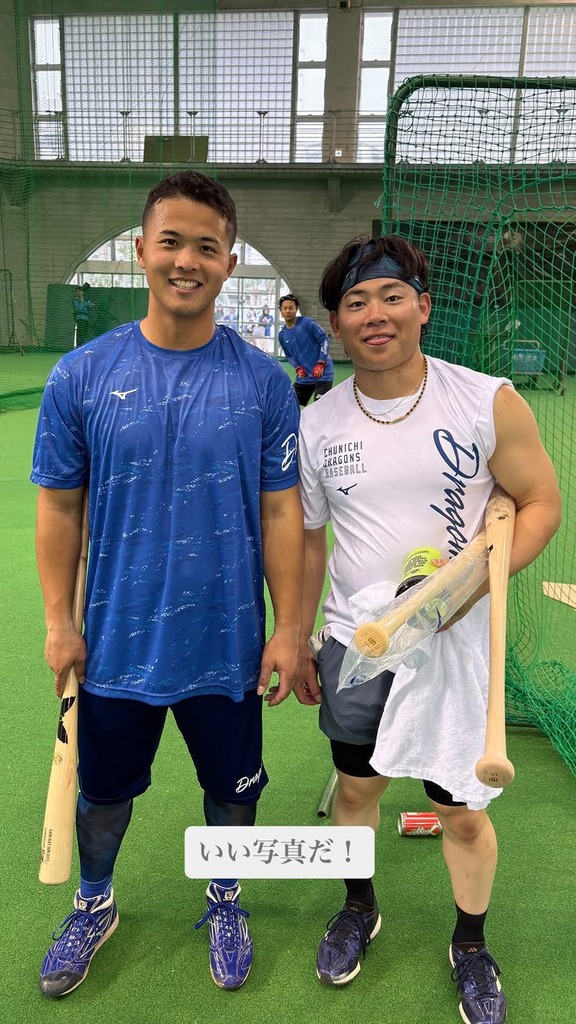 中日・村松開人「真ん中になんかいる」