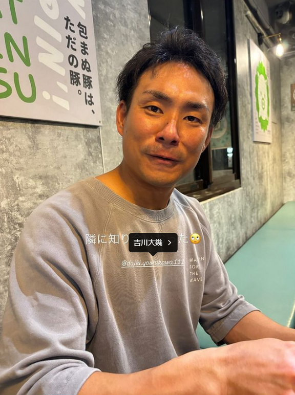 オリックス・松井佑介コーチ、台湾で“知り合い”に会う